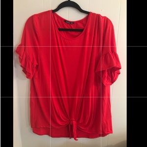 NWOT Red Blouse